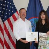 Moylan with First Place Winner